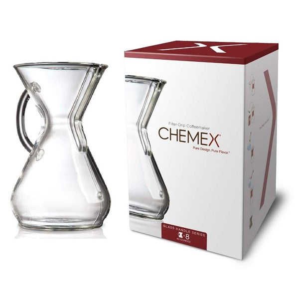 Chemex with Glass Handle (6-8 Cup)