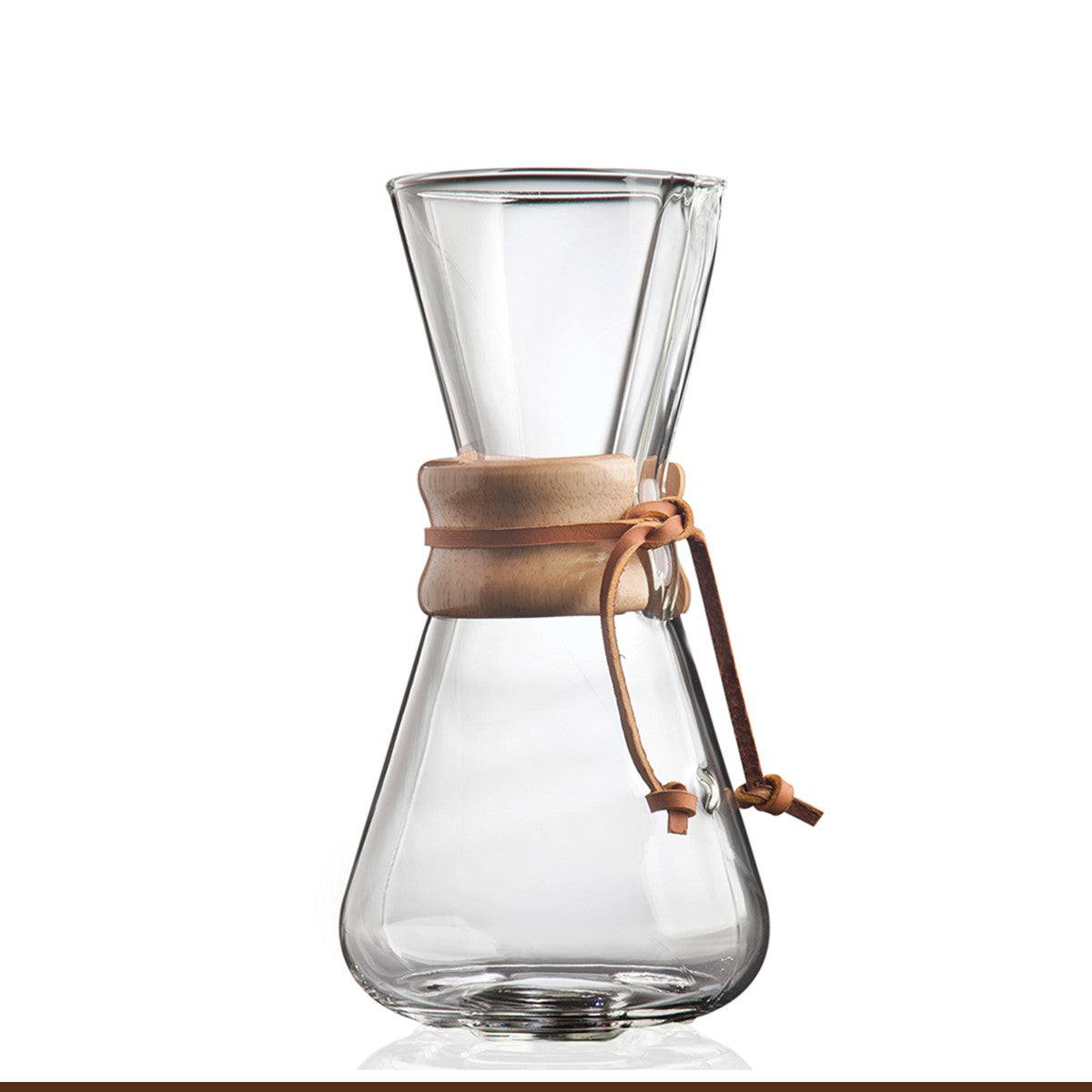 Chemex with Wood Collar (1-3 Cup)