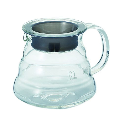 Hario V60 Clear Glass Range Server (360ml)