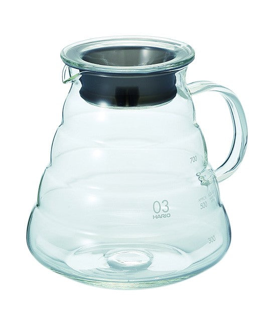 Hario V60 Clear Glass Range Server (800ml)