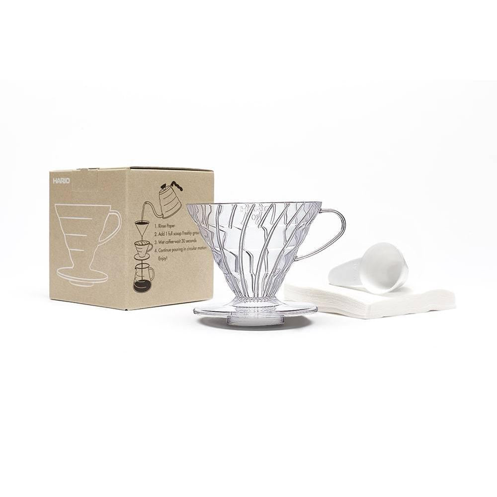 Hario V60 Set Plastic Clear (Size 02)